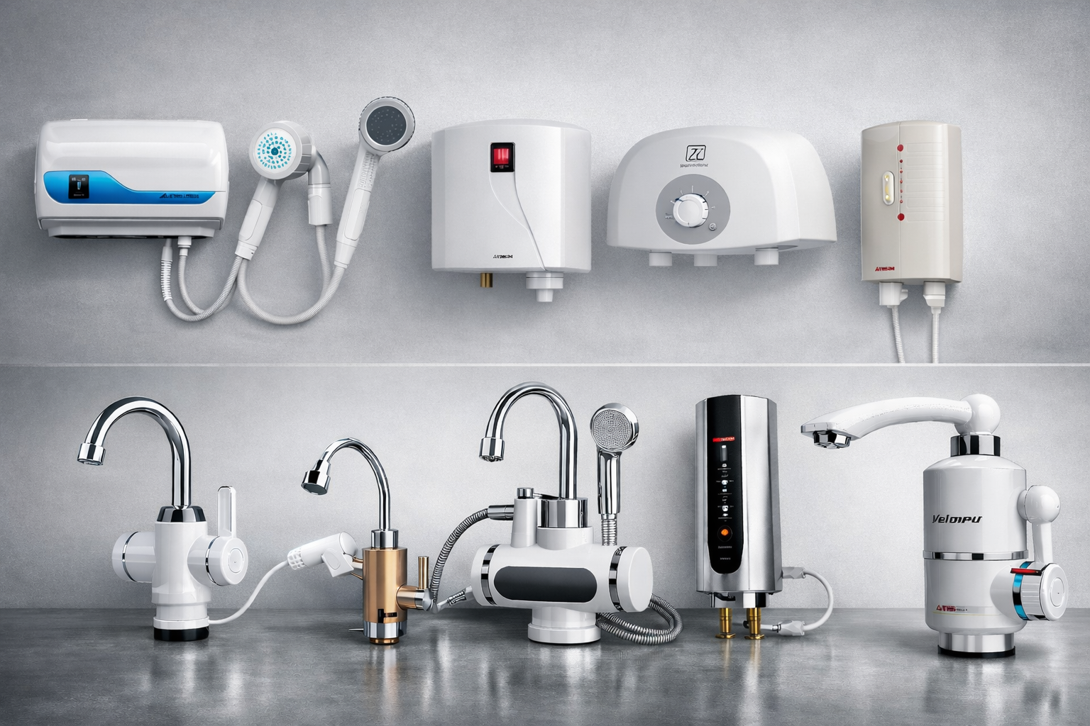 Види проточних водонагрівачів