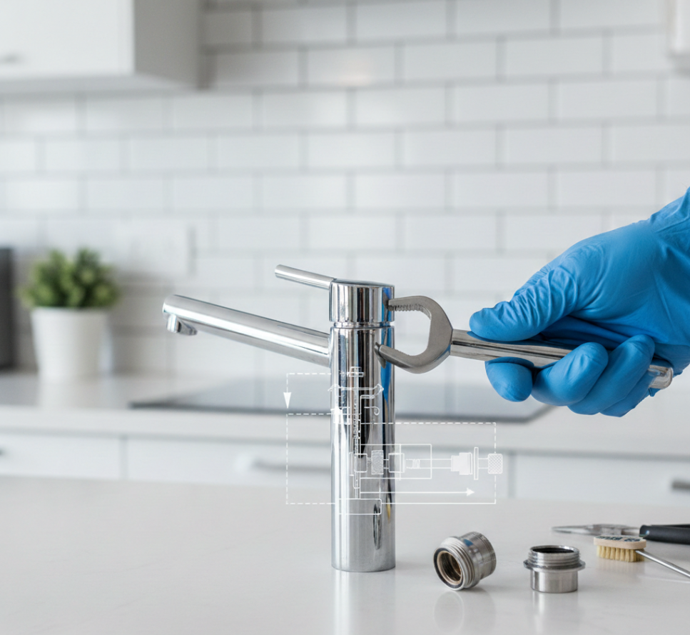 Що таке аератор і як його зняти: гайд по відкручуванню прихованих та застряглих моделей