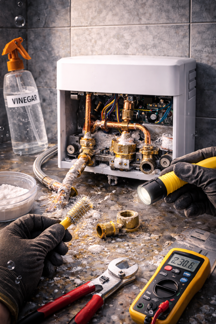 Як почистити та відремонтувати проточний водонагрівач: експертний посібник