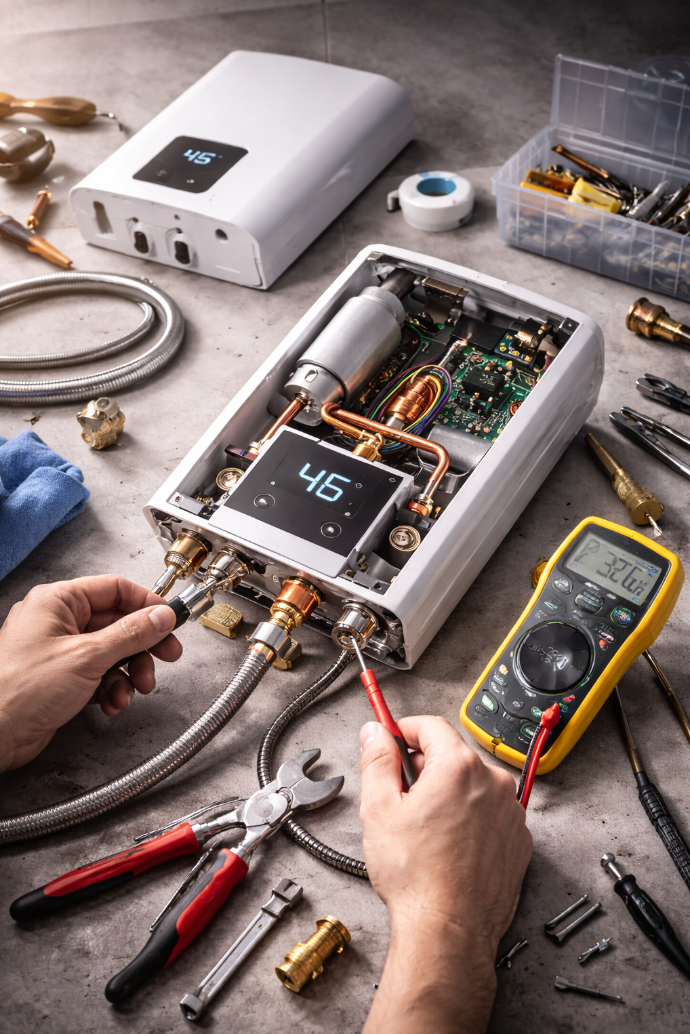 Як розібрати проточний водонагрівач: повний посібник з діагностики та ремонту своїми руками