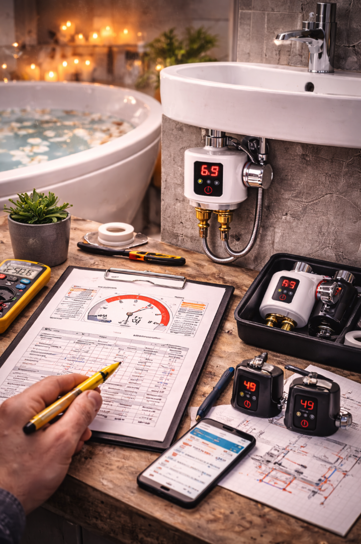 Як вибрати проточний водонагрівач у ванну: експертний посібник та розрахунок потужності