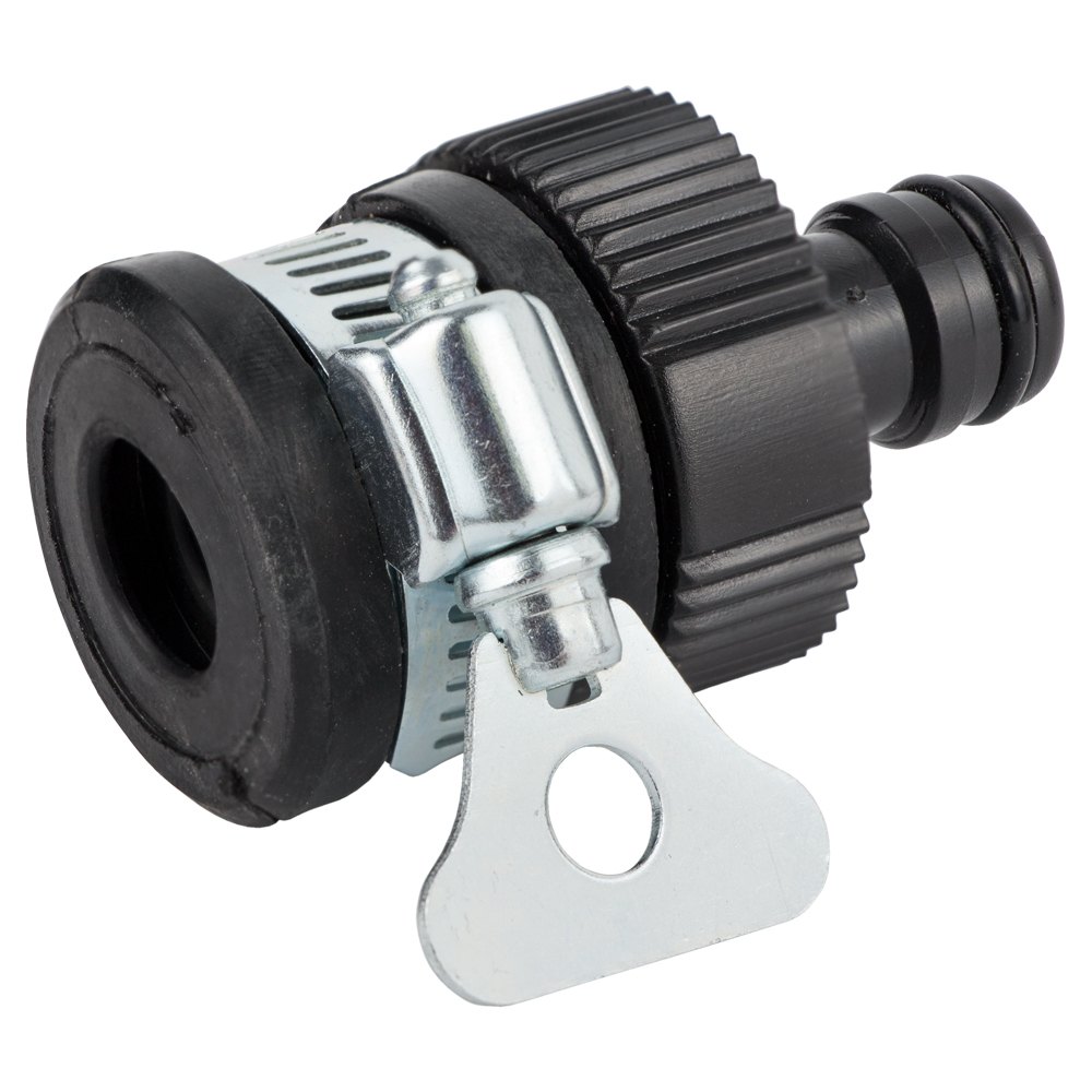 Адаптер для конектора Grad 1/2" універсальний на кран без різьби 1/2" х 3/4" (ABS)