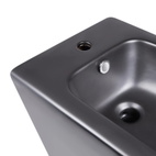 Акційний набір: Унітаз підлоговий Robin Ultra Quiet QT13226083AMB 660 x 360 x 855 Black + Біде підлогове Robin QT13442141CMB 565 x 360 x 405 Black