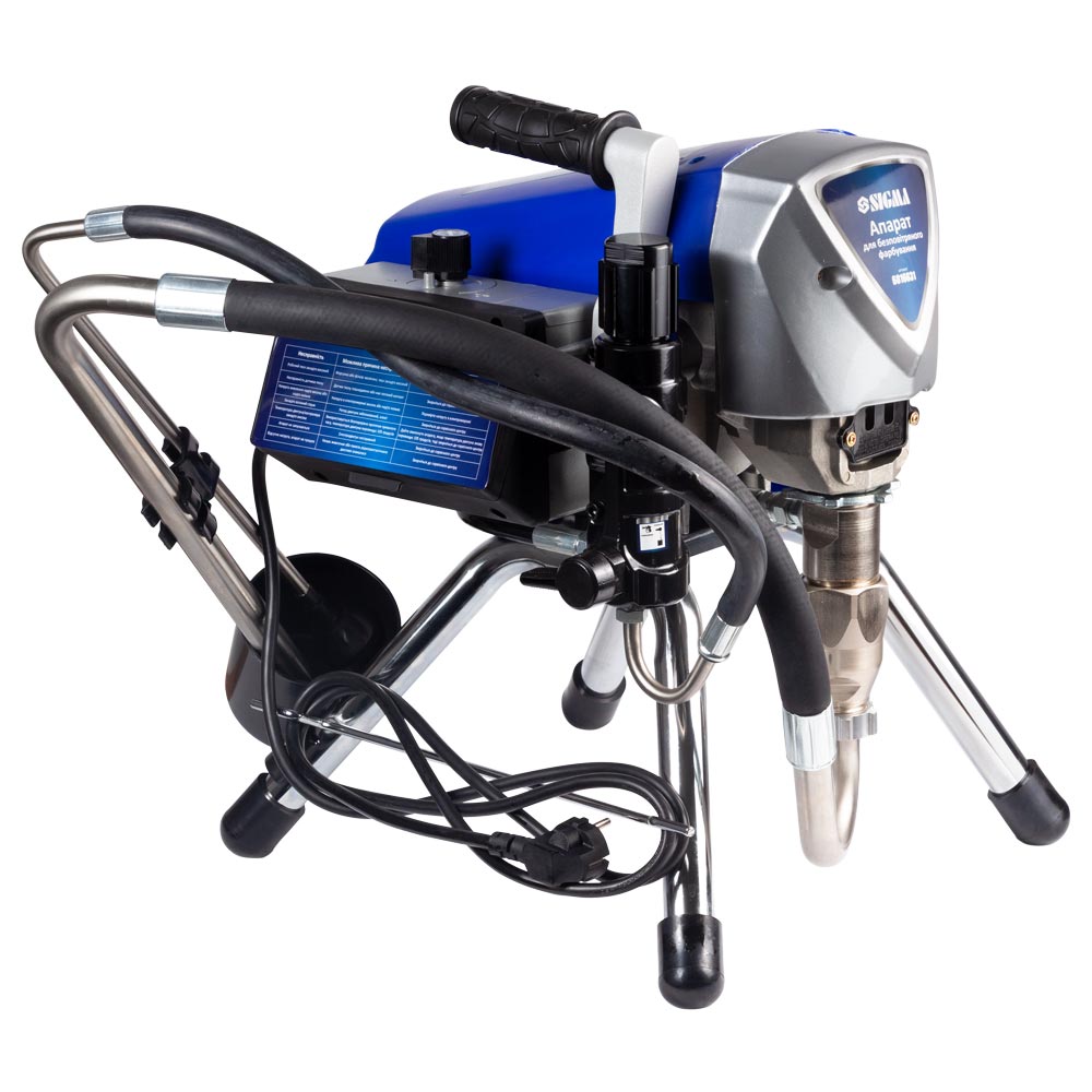 Апарат Sigma Profi для безповітряного фарбування 2200Вт 3.2л/хв 225бар