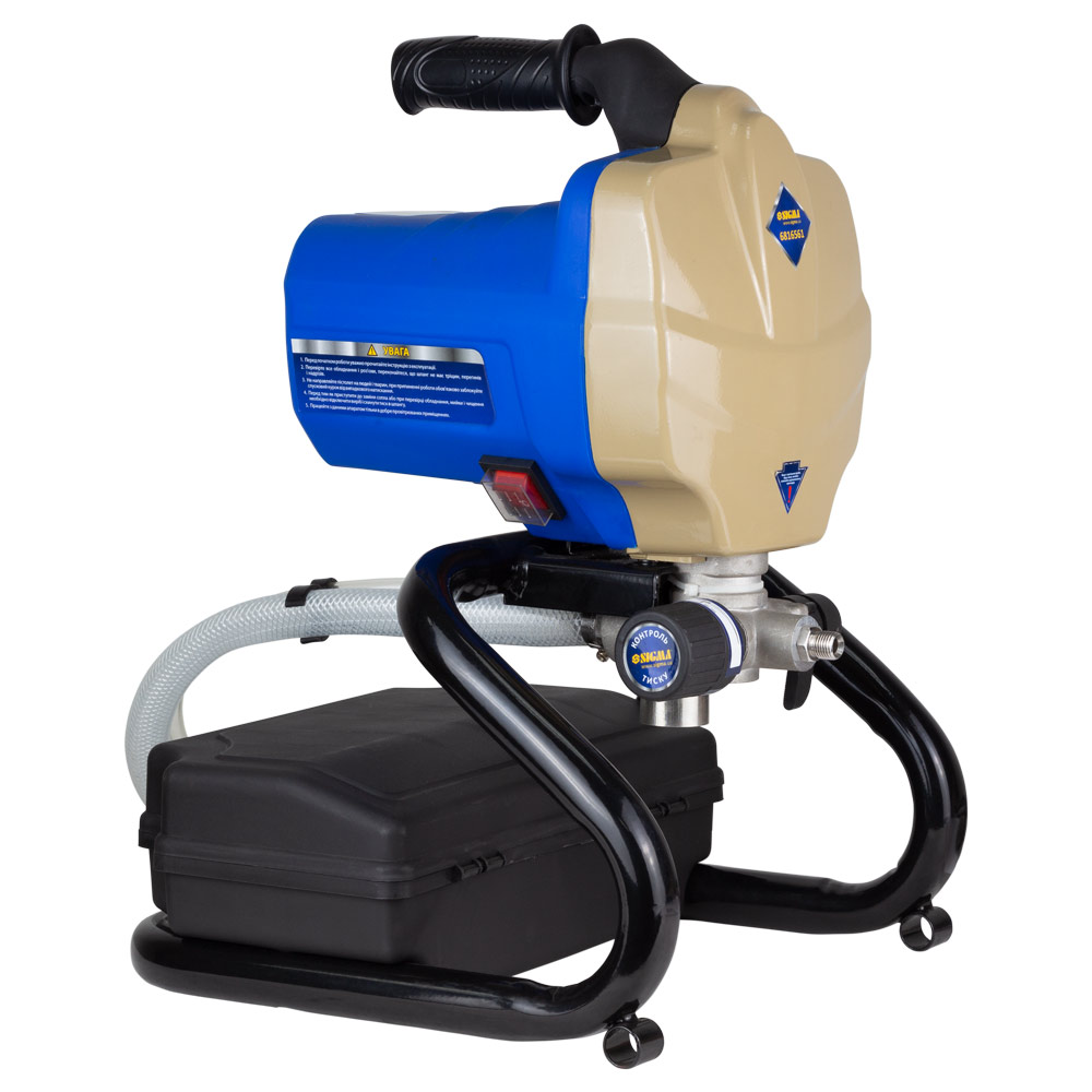 Апарат Sigma Profi для безповітряного фарбування 650Вт 1.1л/хв 210бар