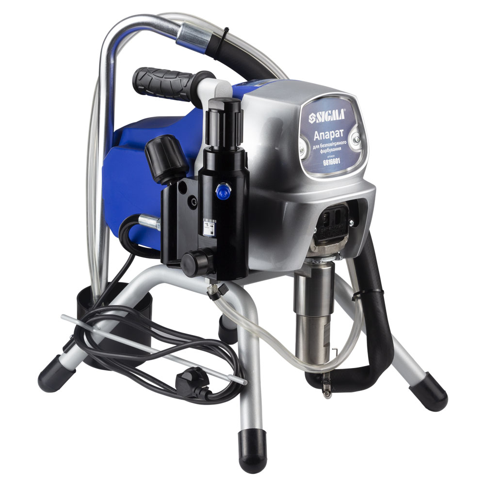 Апарат Sigma Profi для безповітряного фарбування 750Вт 2.1л/хв 210бар