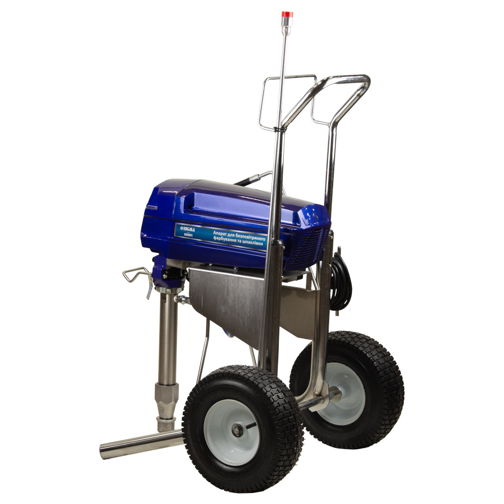 Апарат Sigma Profi для безповітряного фарбування і шпаклівки 3800Вт 6.0л/хв 250бар