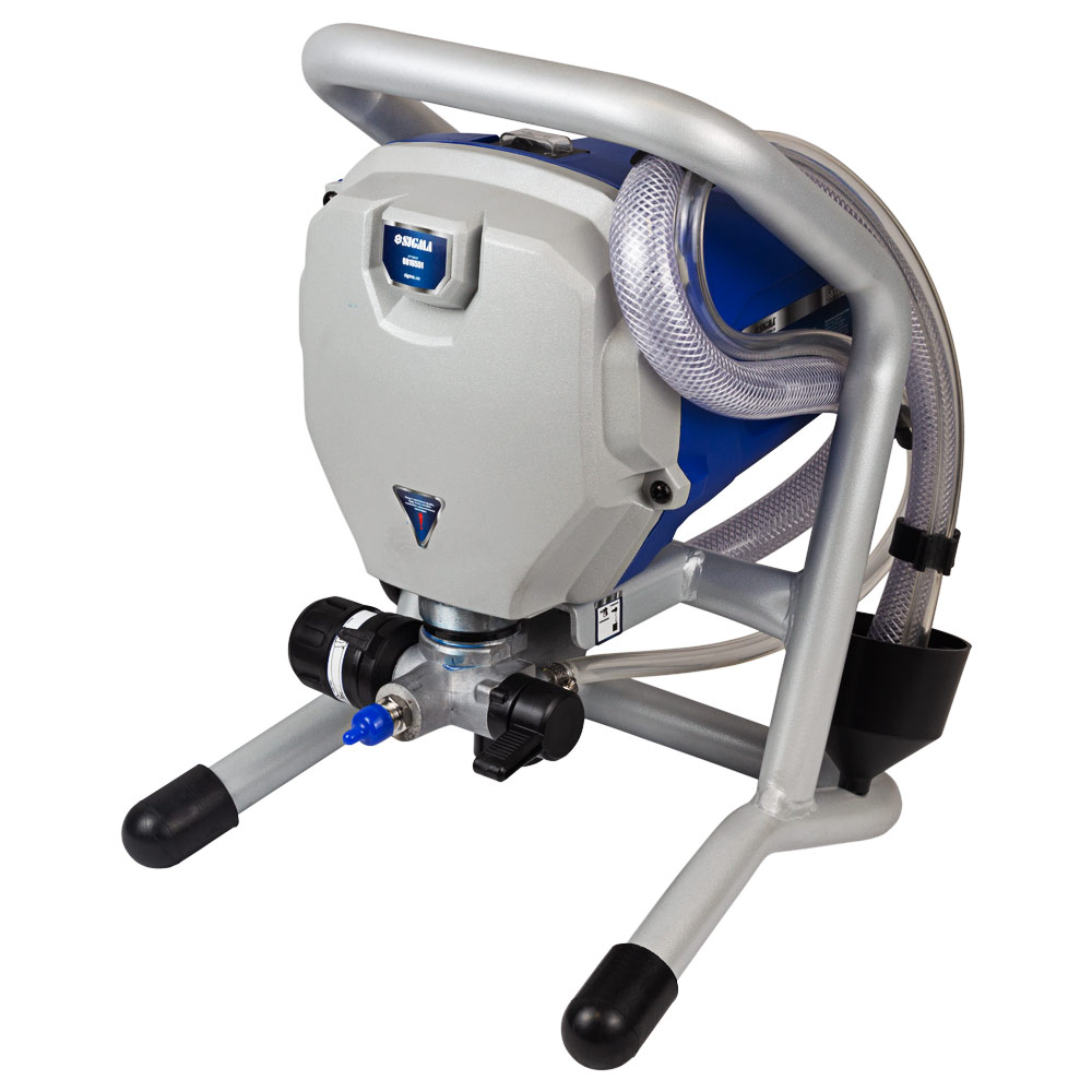 Апарат Sigma Profi для безповітряного фарбування компакт 650Вт 1.1л/хв 210бар