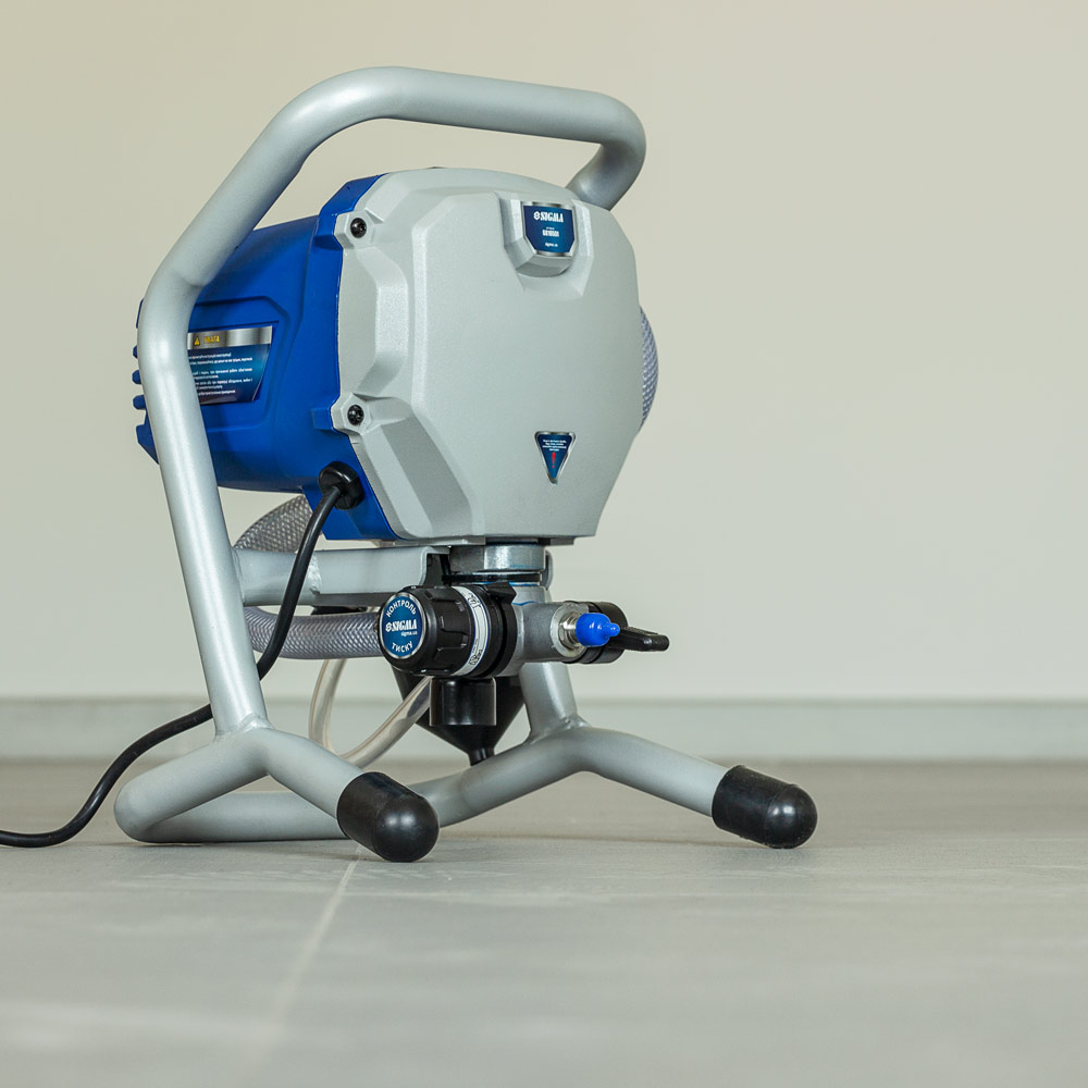 Апарат Sigma Profi для безповітряного фарбування компакт 650Вт 1.1л/хв 210бар