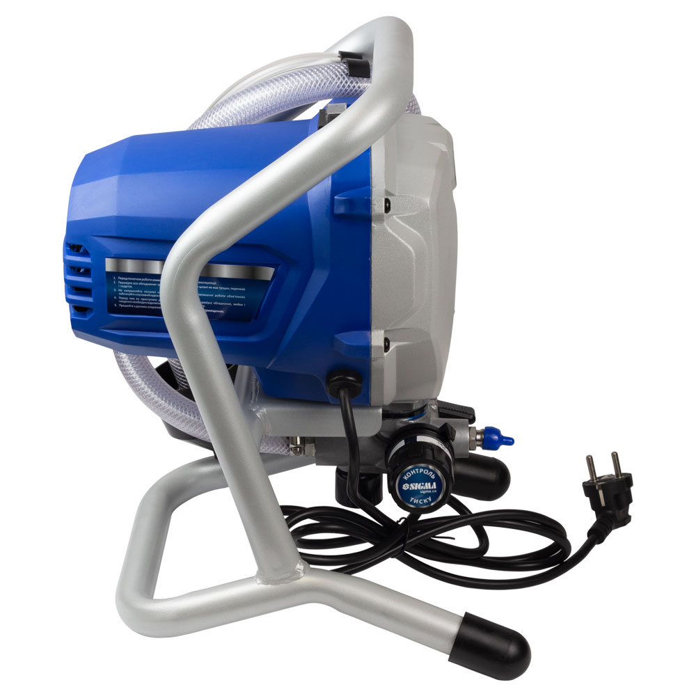 Апарат Sigma Profi для безповітряного фарбування компакт 650Вт 1.1л/хв 210бар