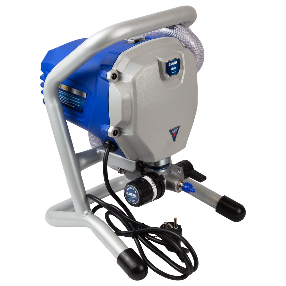 Апарат Sigma Profi для безповітряного фарбування компакт 650Вт 1.1л/хв 210бар