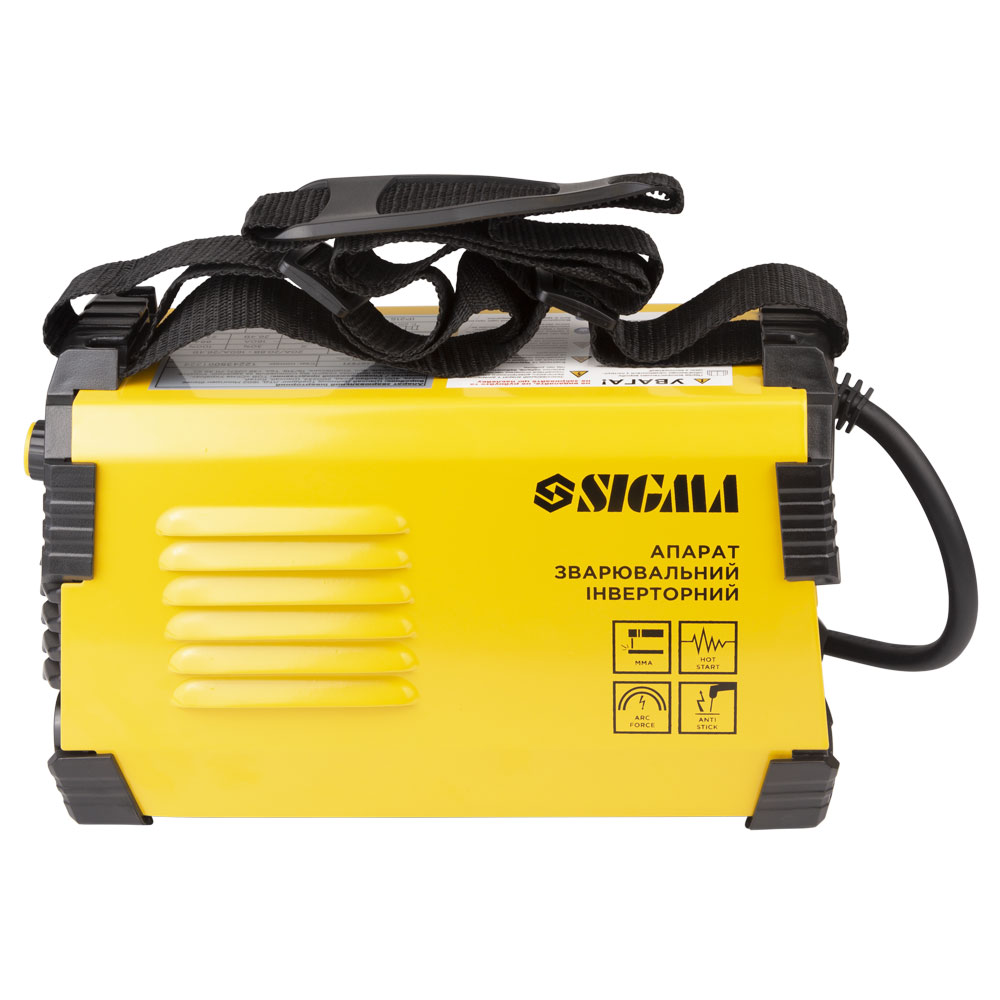 Апарат зварювальний Sigma інверторний ММА-160А електрод 4 мм дисплей