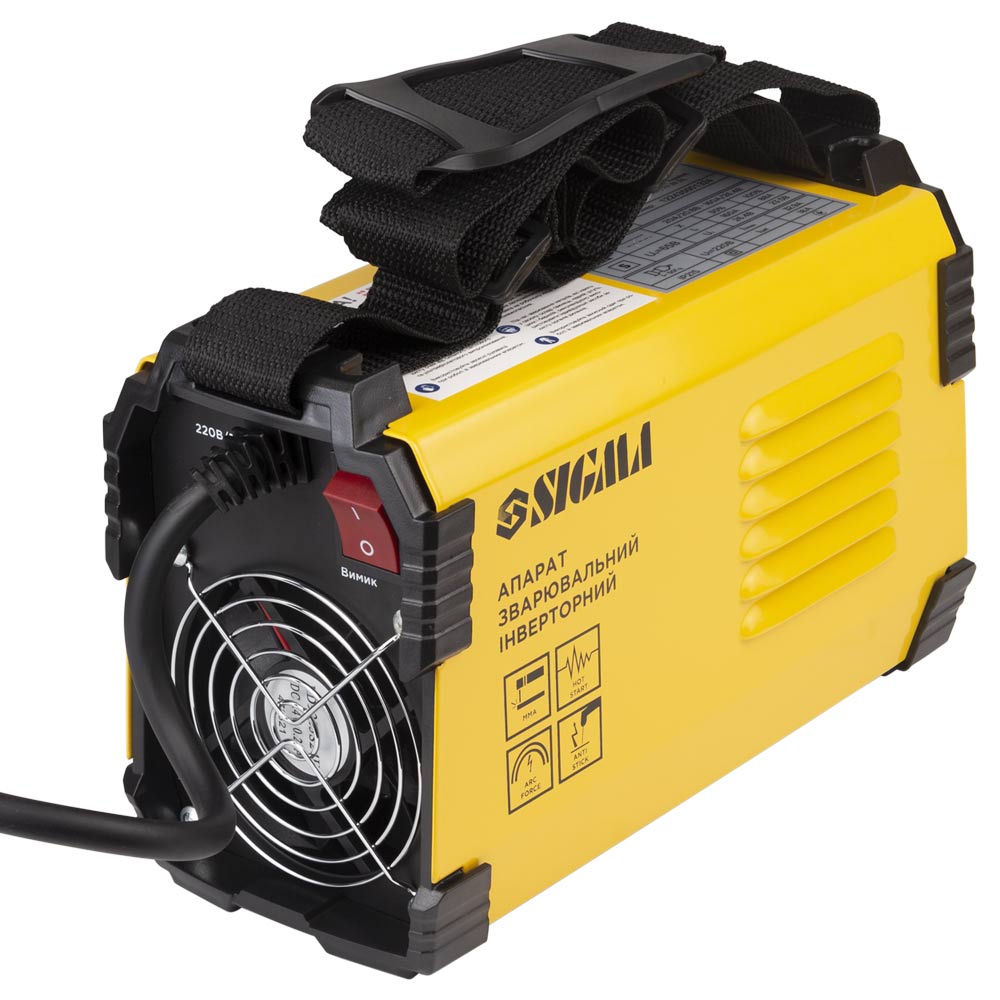 Апарат зварювальний Sigma інверторний ММА-160А електрод 4 мм дисплей