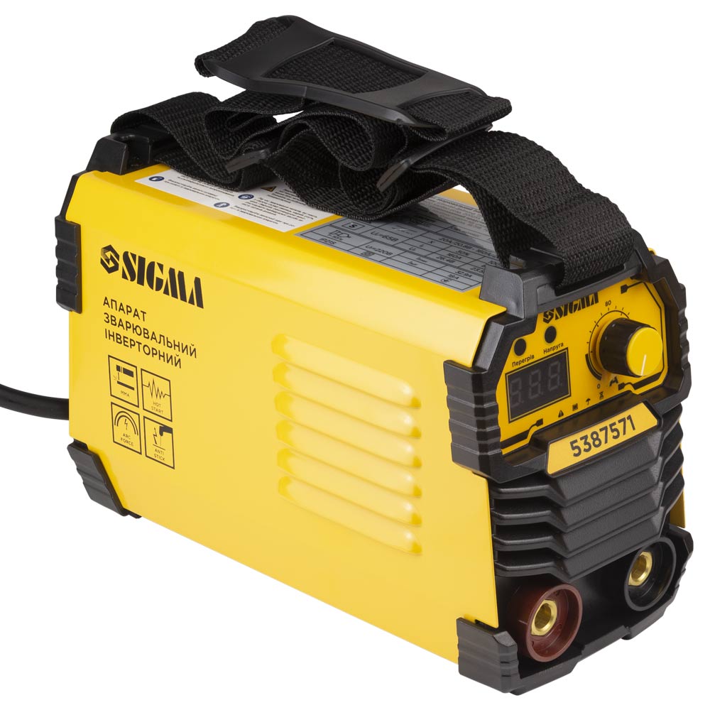 Апарат зварювальний Sigma інверторний ММА-160А електрод 4 мм дисплей