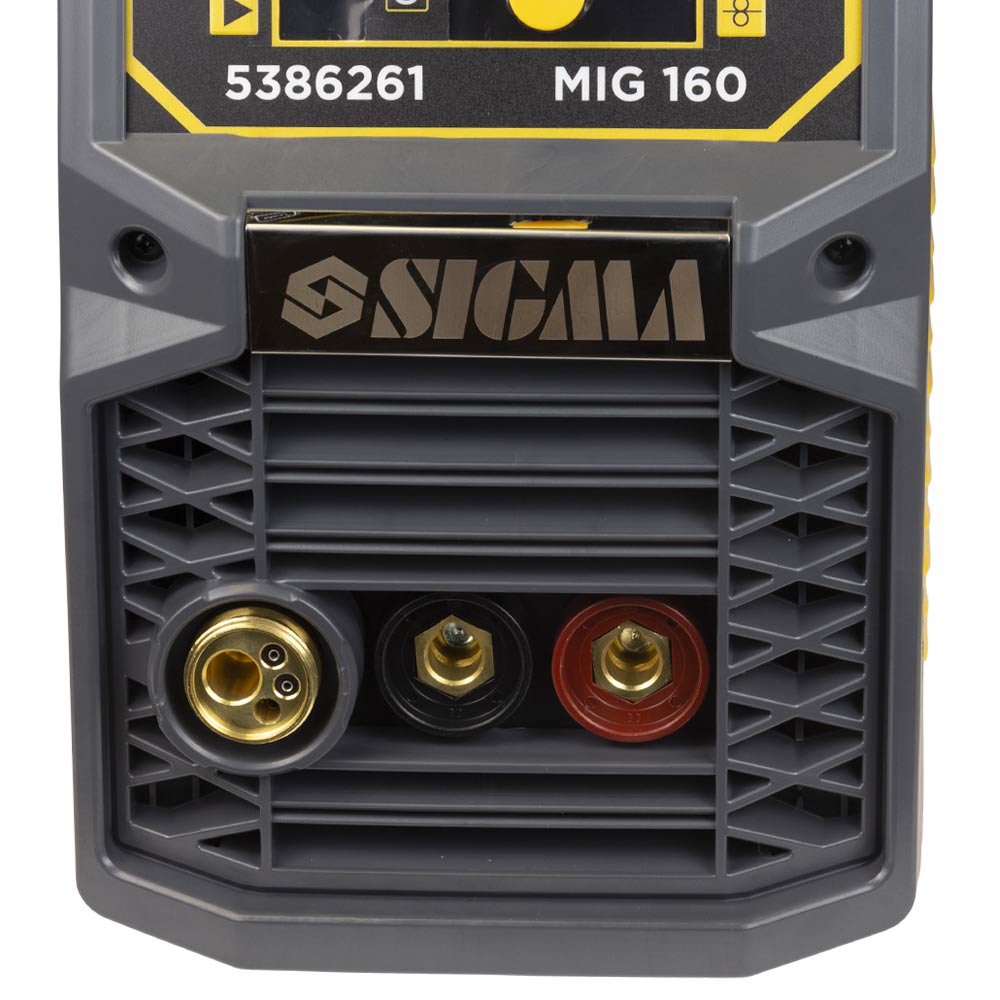 Апарат зварювальний Sigma інверторний напівавтомат МIG/MMA-160А електрод 4 мм дріт 0.8-1 мм LED