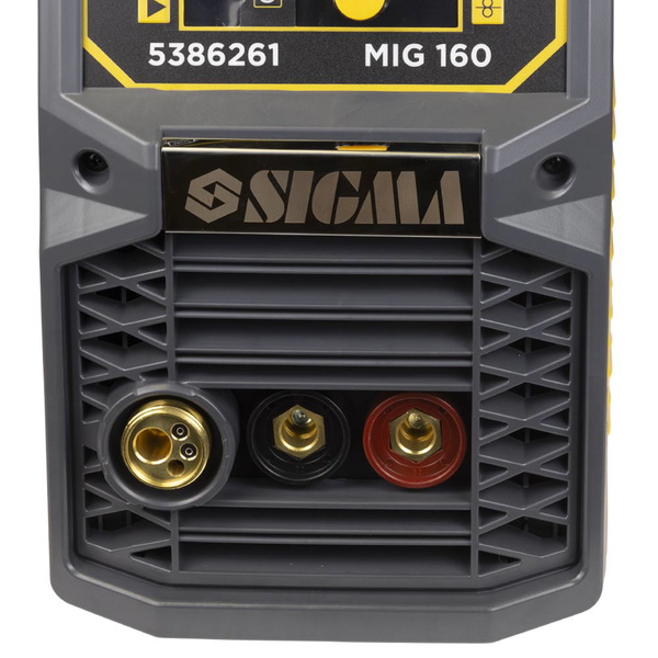 Аппарат сварочный Sigma инверторный полуавтомат MIG/MMA-160А электрод 4 мм проволока 0.8-1 мм LED