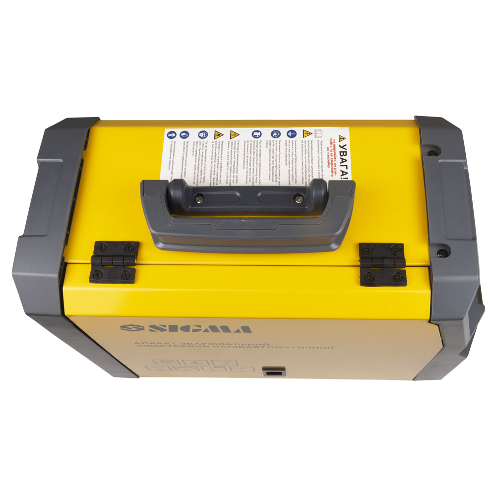 Апарат зварювальний Sigma інверторний напівавтомат МIG/MMA-160А електрод 4 мм дріт 0.8-1 мм LED