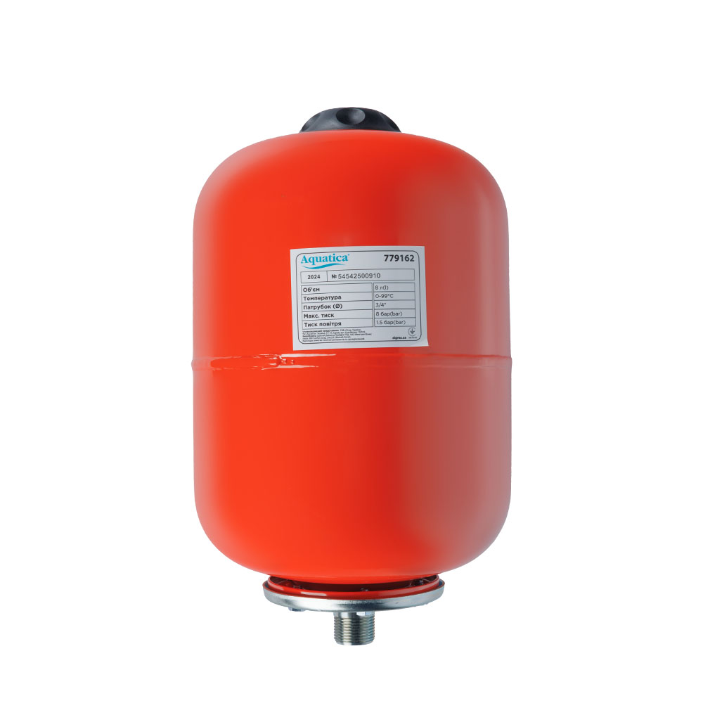 Бак Aquatica для системы отопления цилиндрический 8 л