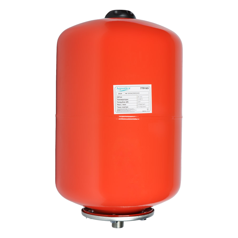 Бак Aquatica для системи опалення циліндричний (розбірний) 24 л
