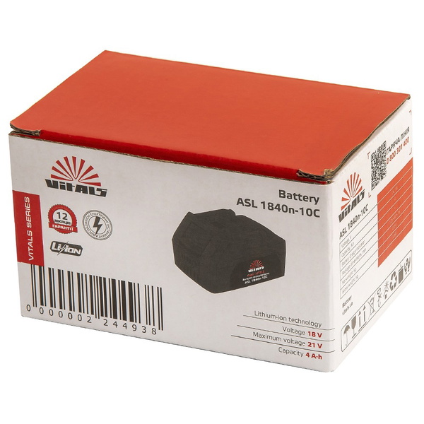 Батарея аккумуляторная Vitals ASL 1840n-10C