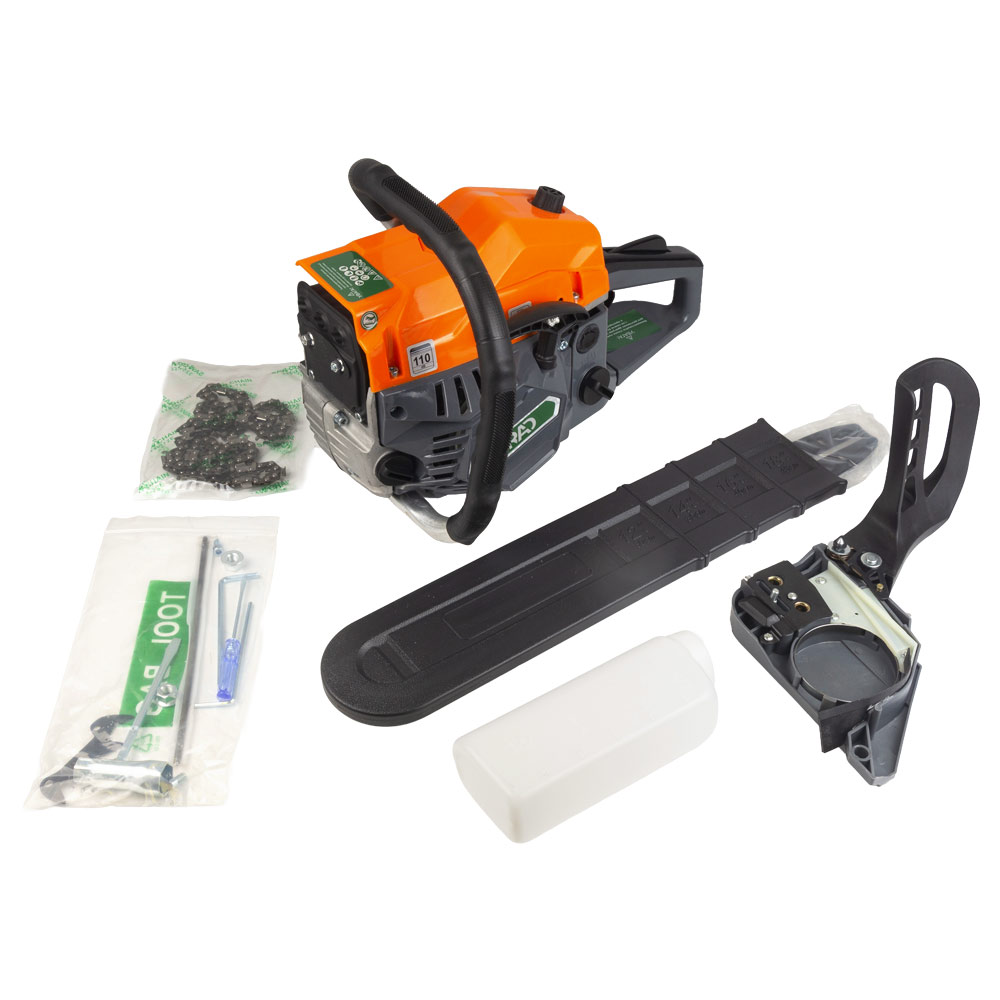 Бензопила ланцюгова Grad 2.6кВт шина 45 см крок ланцюга 0.325