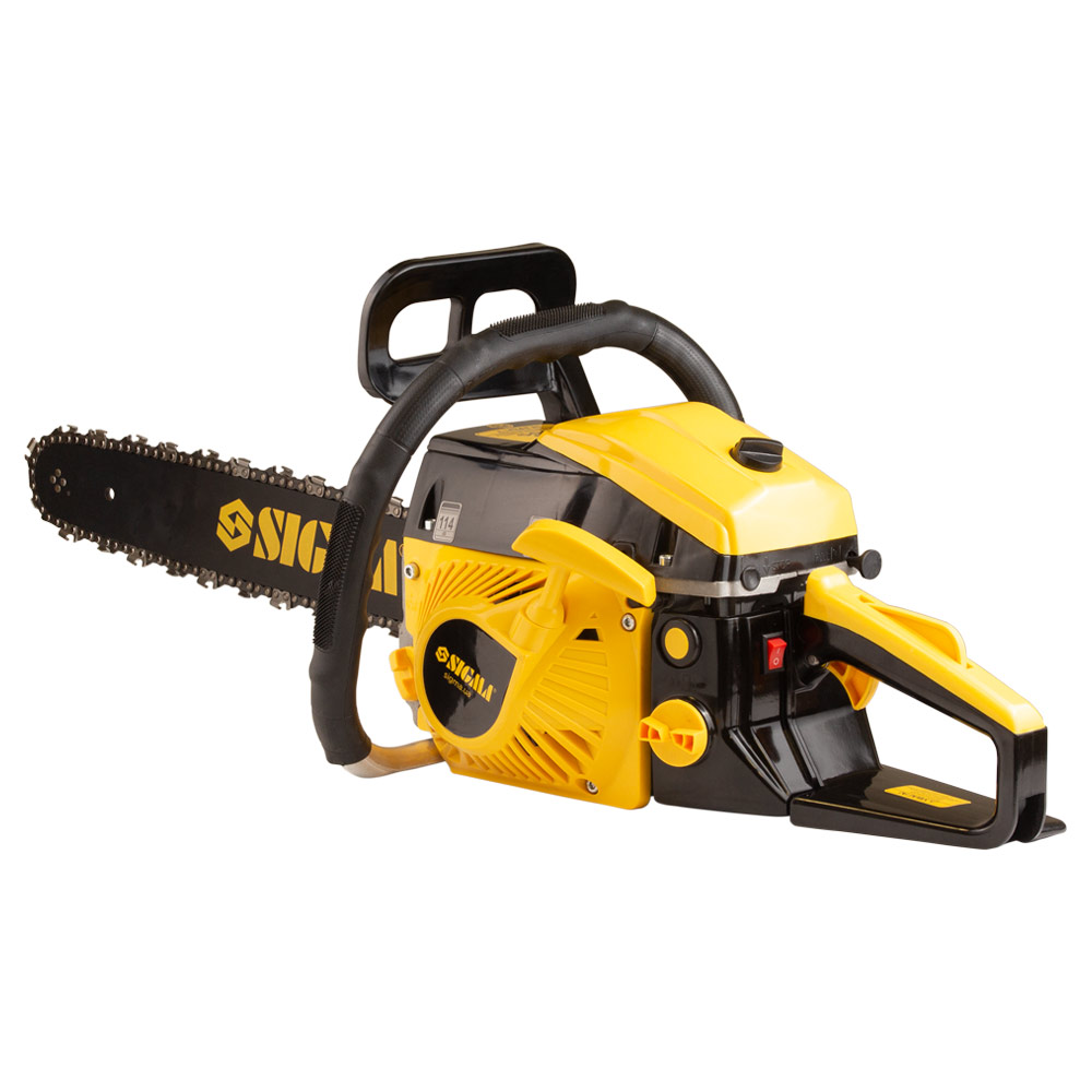Бензопила ланцюгова Sigma 2.4кВт шина 45 см крок ланцюга 0.325