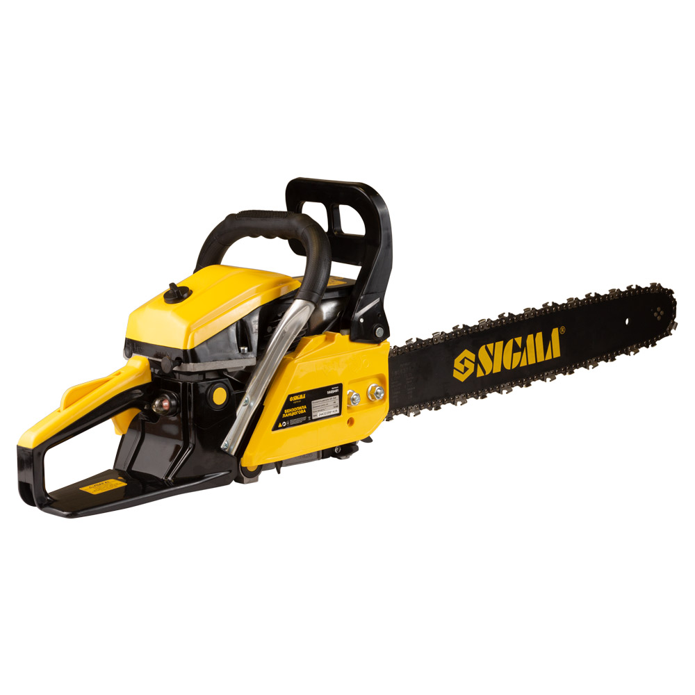 Бензопила ланцюгова Sigma 2.4кВт шина 45 см крок ланцюга 0.325