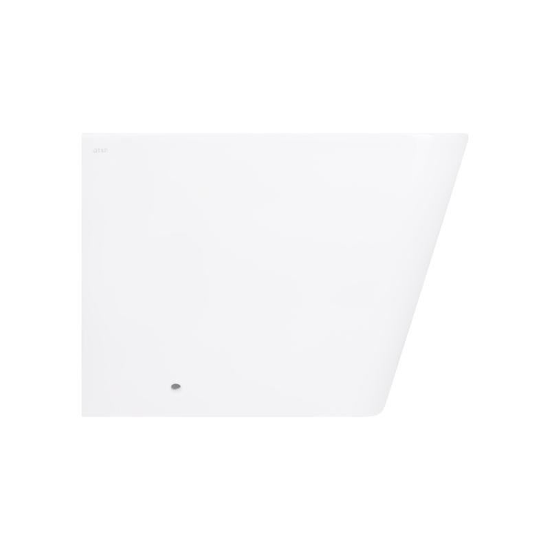 Біде підлогове Qtap Crow 545 х 360 х 410 White (QT05443370W)