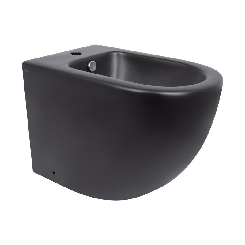 Біде підлогове Qtap Robin 565 x 360 x 405 Matt black (QT13442141CMB)