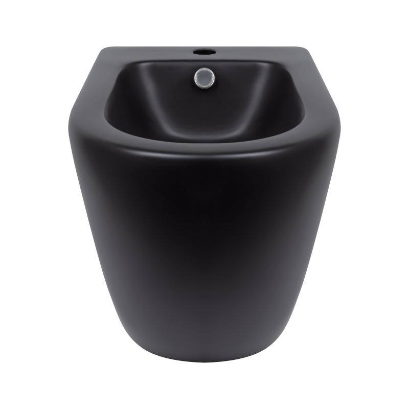 Біде підлогове Qtap Robin 565 x 360 x 405 Matt black (QT13442141CMB)
