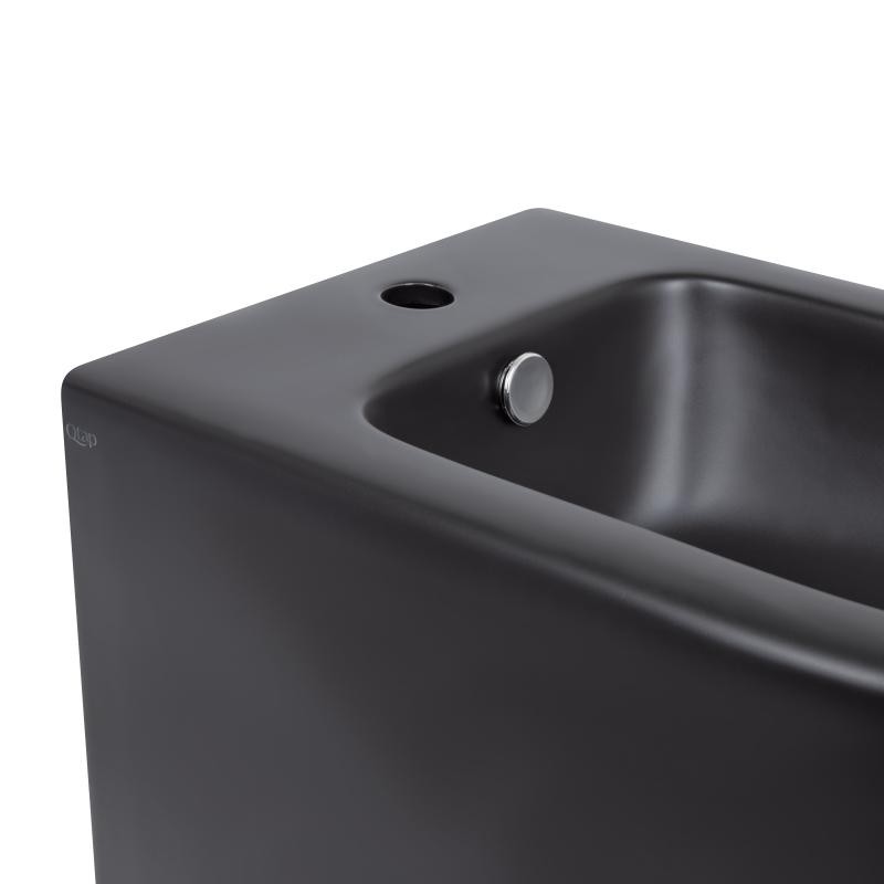 Біде підлогове Qtap Robin 565 x 360 x 405 Matt black (QT13442141CMB)