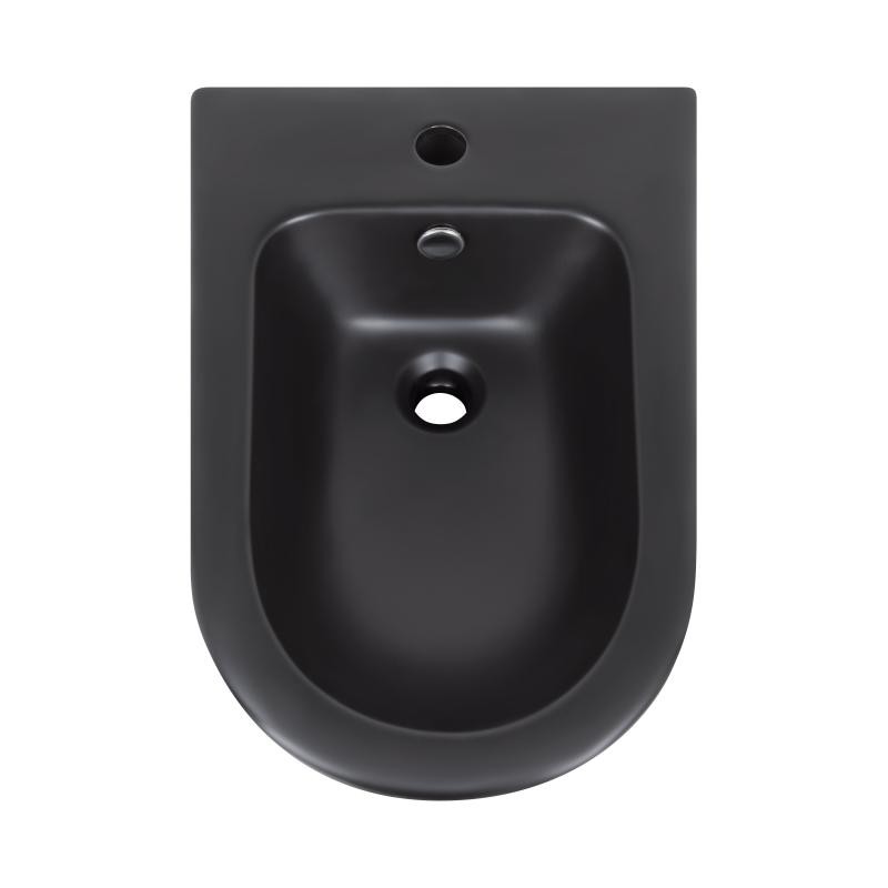 Біде підлогове Qtap Robin 565 x 360 x 405 Matt black (QT13442141CMB)