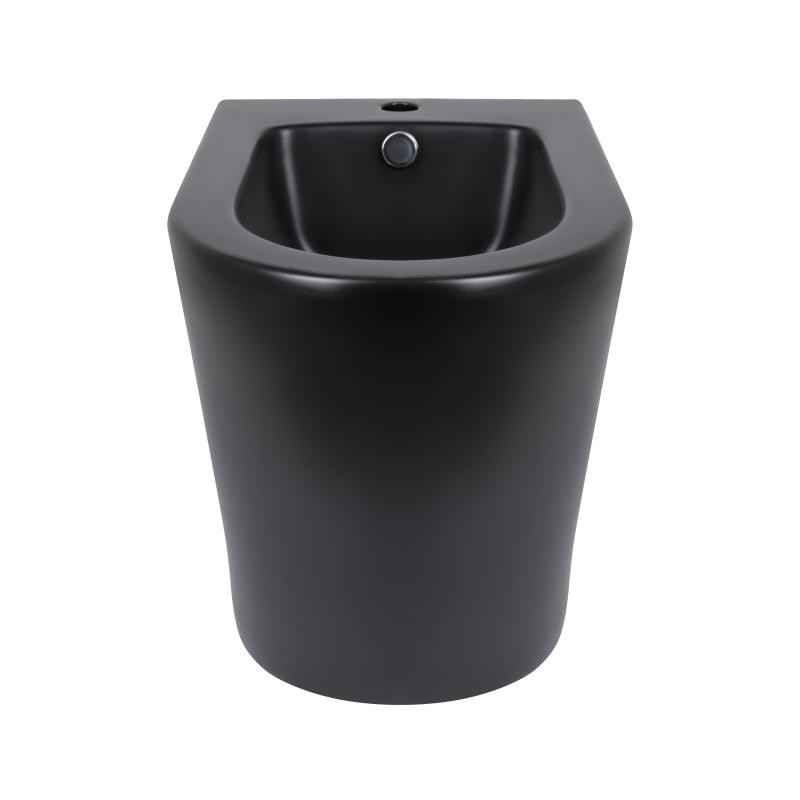 Біде підлогове Qtap Scorpio 530 x 360 x 395 Matt black (QT14441003CMB)