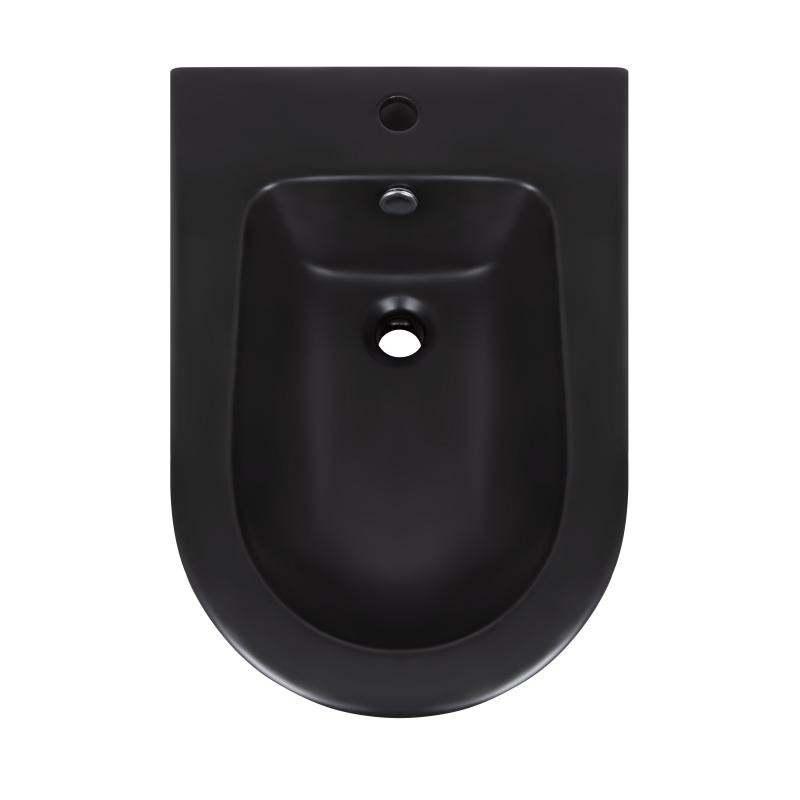 Біде підлогове Qtap Scorpio 530 x 360 x 395 Matt black (QT14441003CMB)