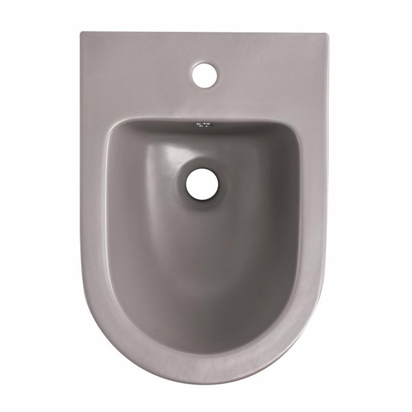 Биде подвесное Qtap Robin 515 x 370 x 350 мм, Stone grey (QT13551381GSG)