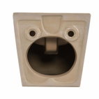 Биде подвесное Qtap Tern 520 x 350 x 330 мм, Beige (QT17551303GSB)