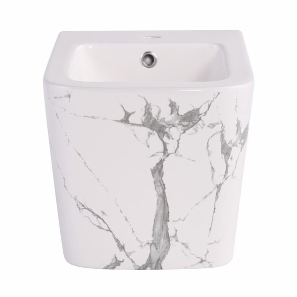 Биде подвесное Qtap Tern 520 x 350 x 330 мм, Marble (QT17551303GMR)