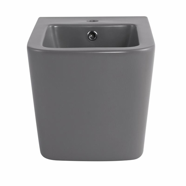 Биде подвесное Qtap Tern 520 x 350 x 330 мм, Stone grey (QT17551303GSG)