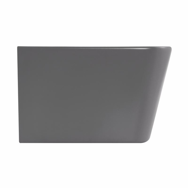 Биде подвесное Qtap Tern 520 x 350 x 330 мм, Stone grey (QT17551303GSG)