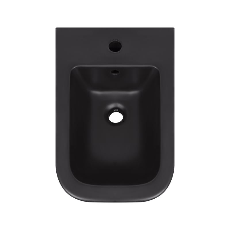 Біде підвісне Qtap Tern New 515x350x320 мм Matt Black (QT17551303GMB)