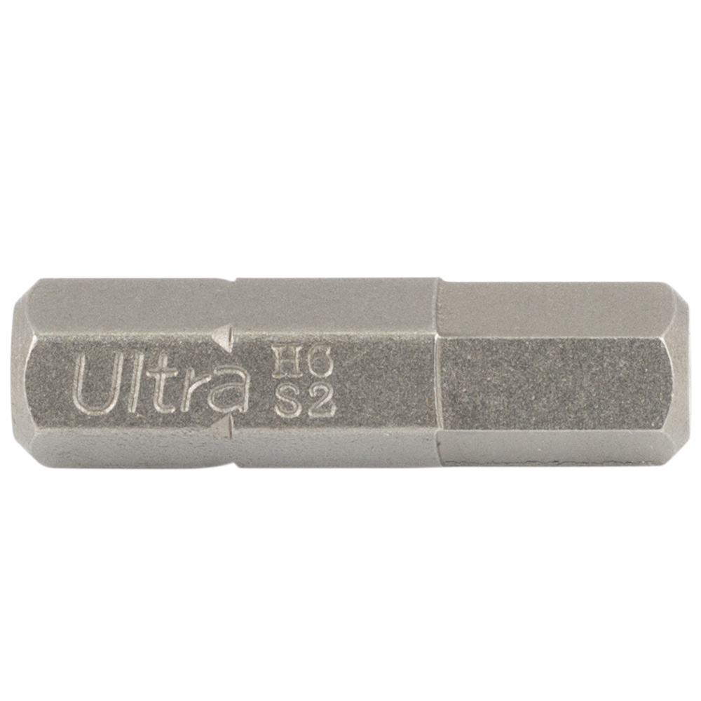 ☆ページ 6.25 Биты Ultra Hex S2 6 x 25 мм 1/4