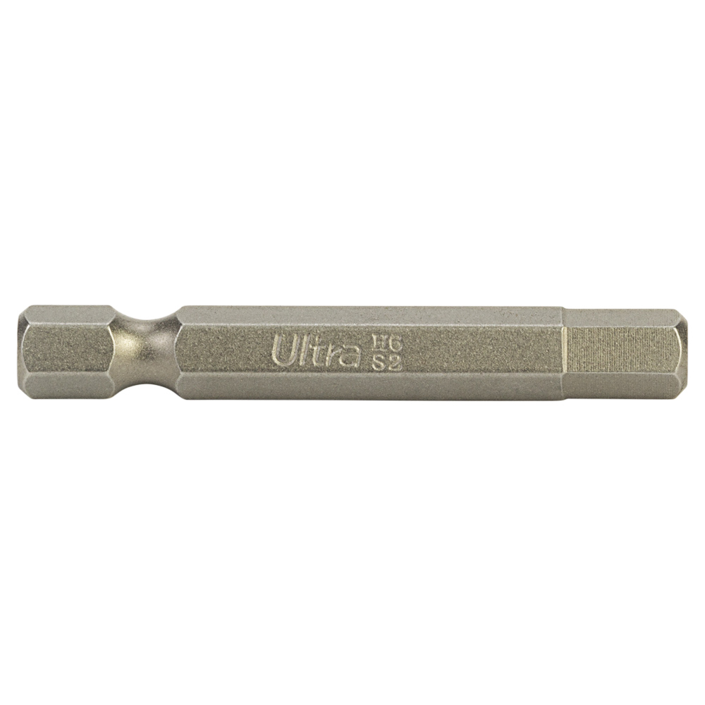 Биты Ultra Hex S2 6 x 50 мм 1/4" 10 шт (блистер)