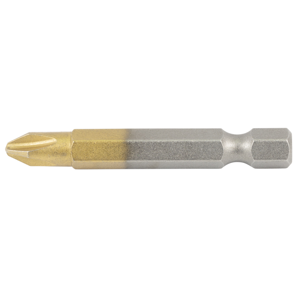 Биты Ultra Tin S2 PH2 x 50 мм 1/4" 10 шт (блистер)