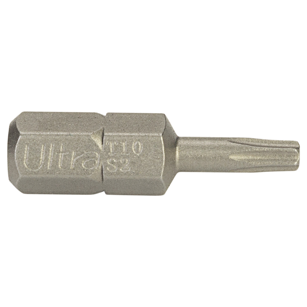Биты Ultra Torx-proof S2 10 x 25 мм 1/4" 10 шт (блистер)
