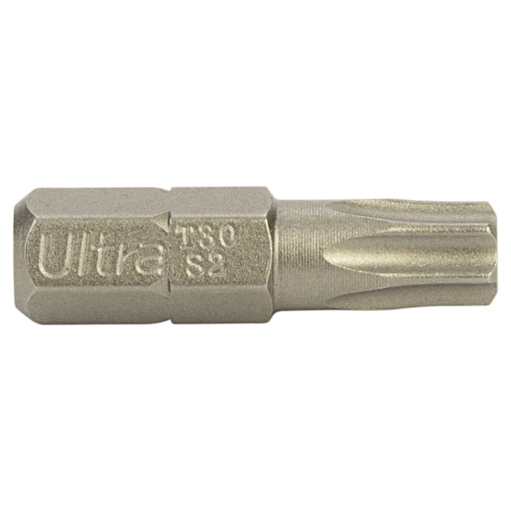 Биты Ultra Torx-proof S2 30 x 25 мм 1/4" 10 шт (блистер)