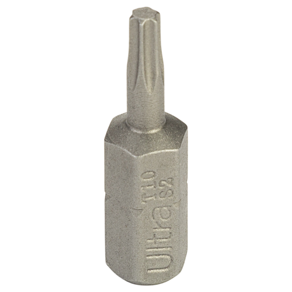 Біти Ultra Torx S2 10 x 25 мм 1/4" 10 шт (блістер)