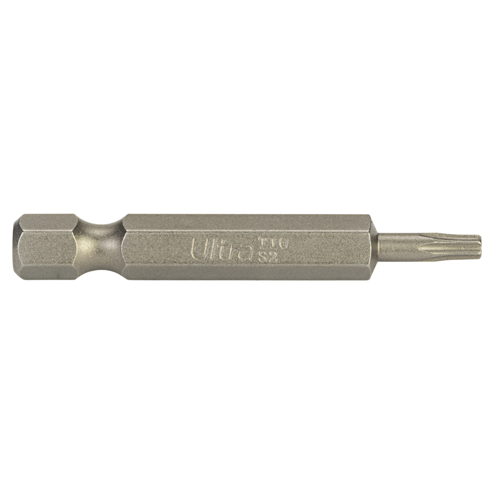 Биты Ultra Torx S2 10 x 50 мм 1/4" 10 шт (блистер)