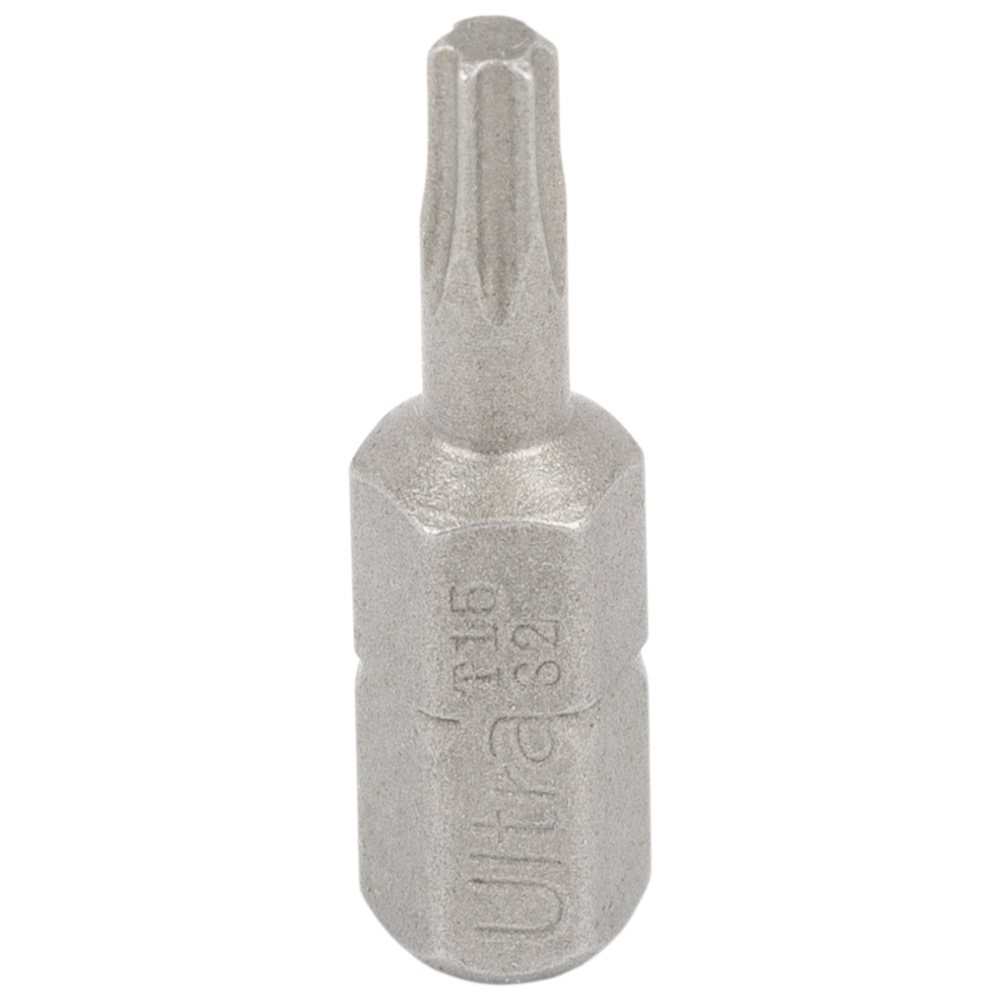 Биты Ultra Torx S2 15 x 25 мм 1/4" 10 шт (блистер)