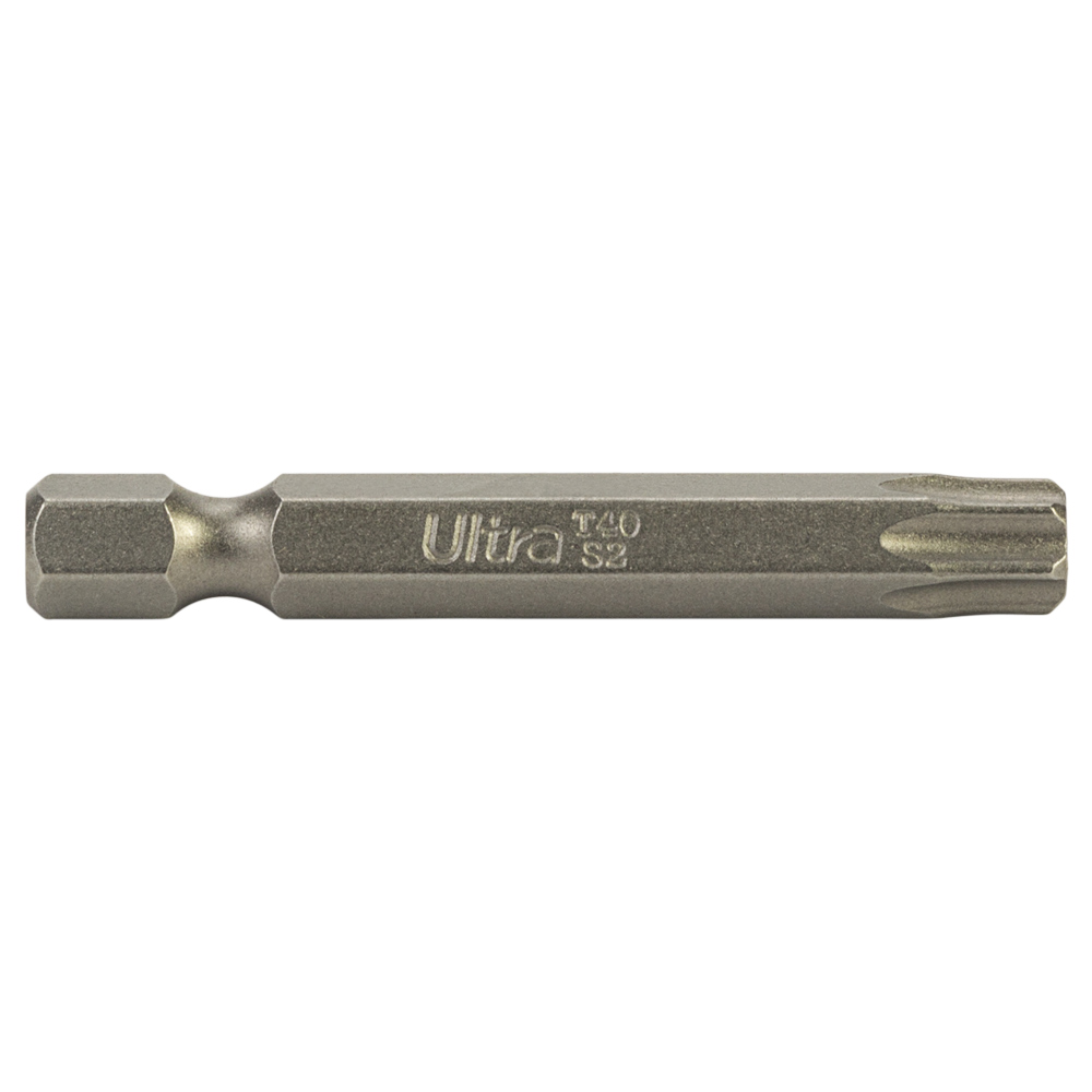 Біти Ultra Torx S2 40 x 50 мм 1/4" 10 шт (блістер)