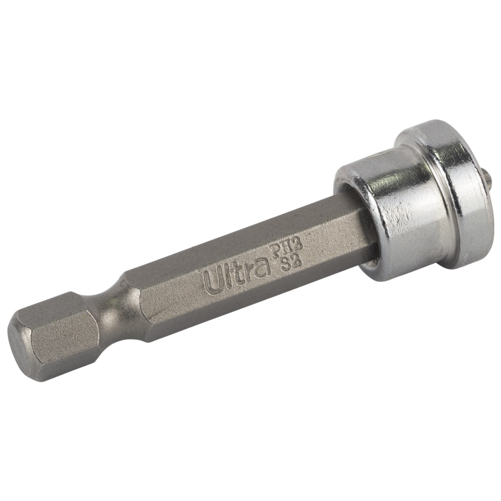 Биты с ограничителем Ultra S2 PH2 x 50 мм 1/4" 10 шт (блистер)